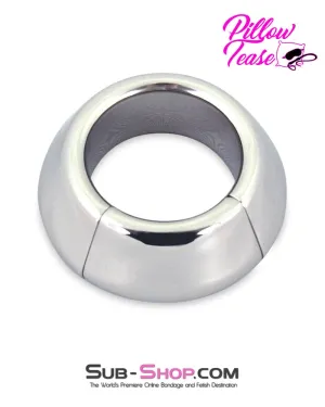 0477M      Half Pound Steel Weighted Cone Magnetic Precision Metal Cock Ring