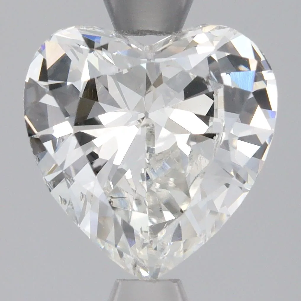 1 Carat Heart Shape Cut Diamond - H SI2 - 1.38ct - 211185