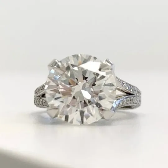 1 Carat Round Cut Diamond - H VVS2 - 1.28ct - 219282