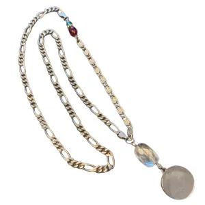 1 of 1 Stirling Silver Multiwear Czech Crystal Statement Necklace