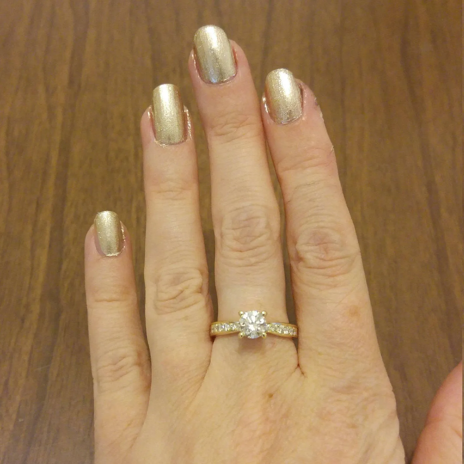 1.00 Carats Diamond Engagement Ring