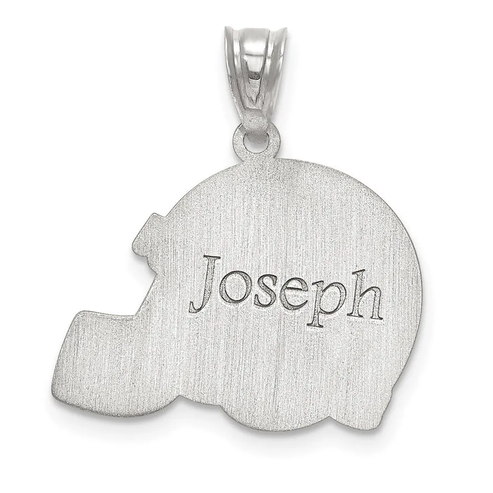10KW Personalized Football Helmet Pendant