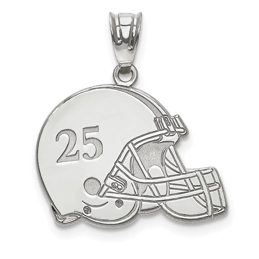 10KW Personalized Football Helmet Pendant