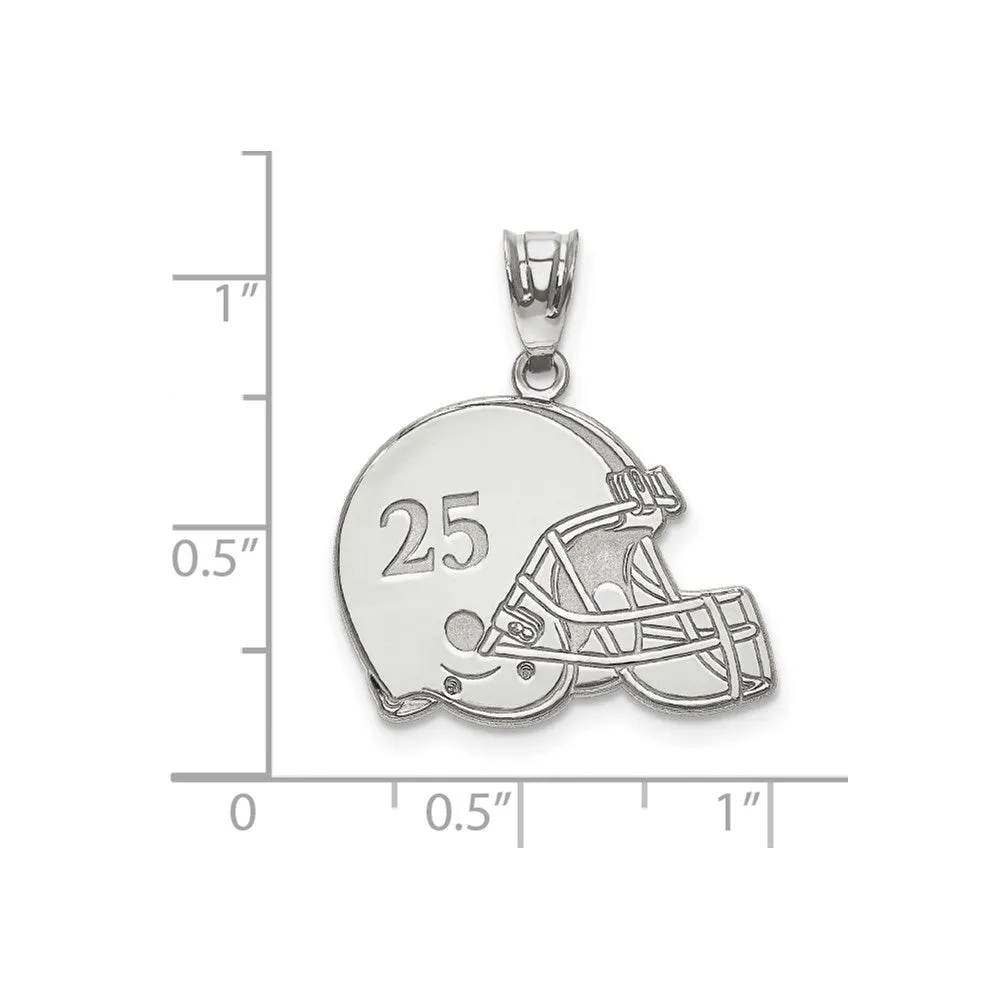 10KW Personalized Football Helmet Pendant