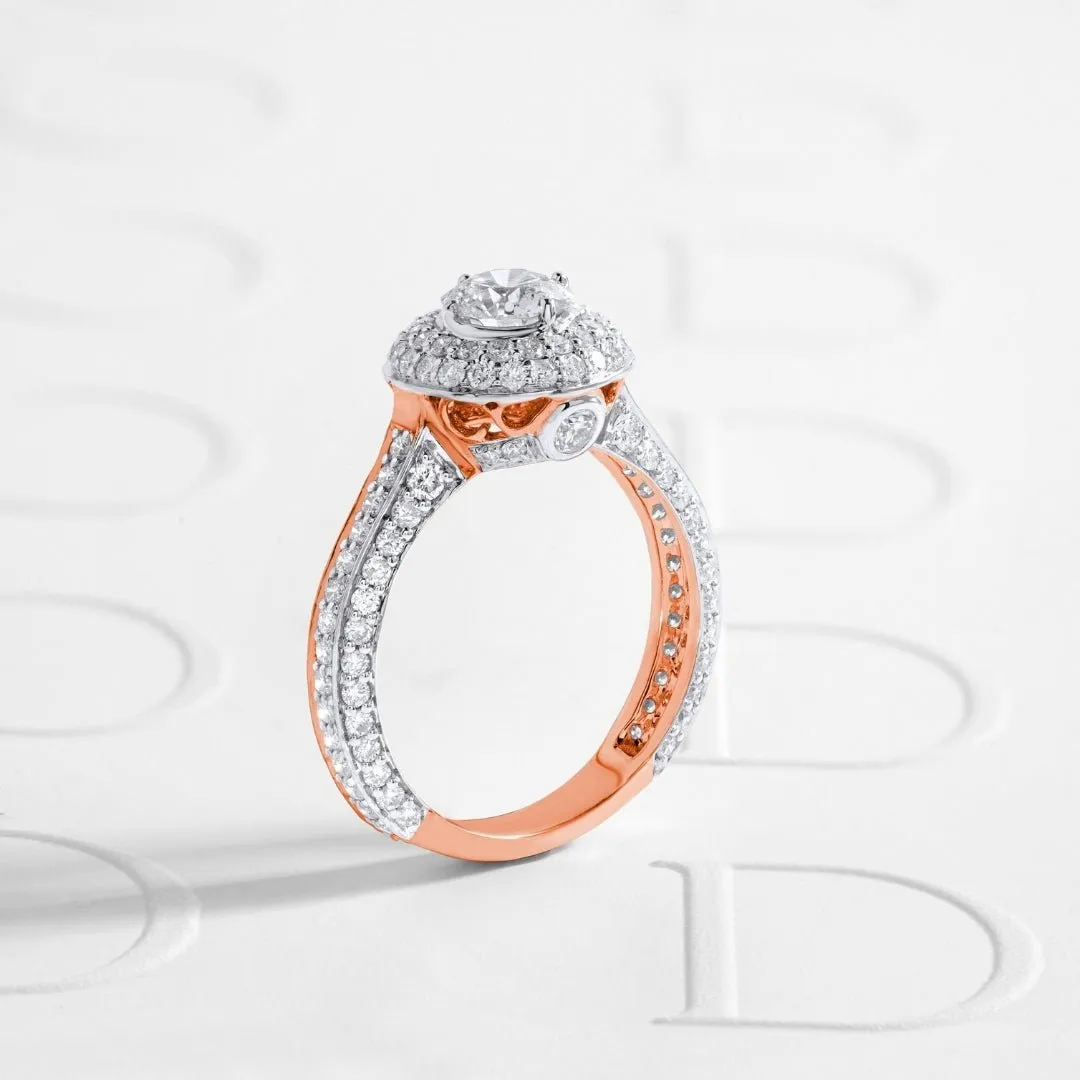 1/2 Carat Round Cut Diamond - I I1 - 0.54ct - 169020