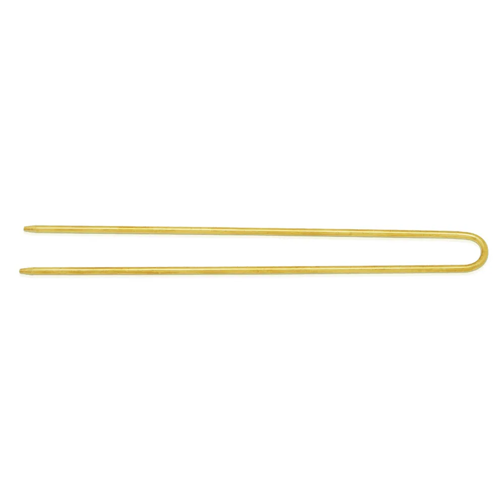 13*130mm Brass Hair Sticks,U Shape Hair Sticks Hair Clips,Metal Hair Stick/Accessories,10pieces/lot