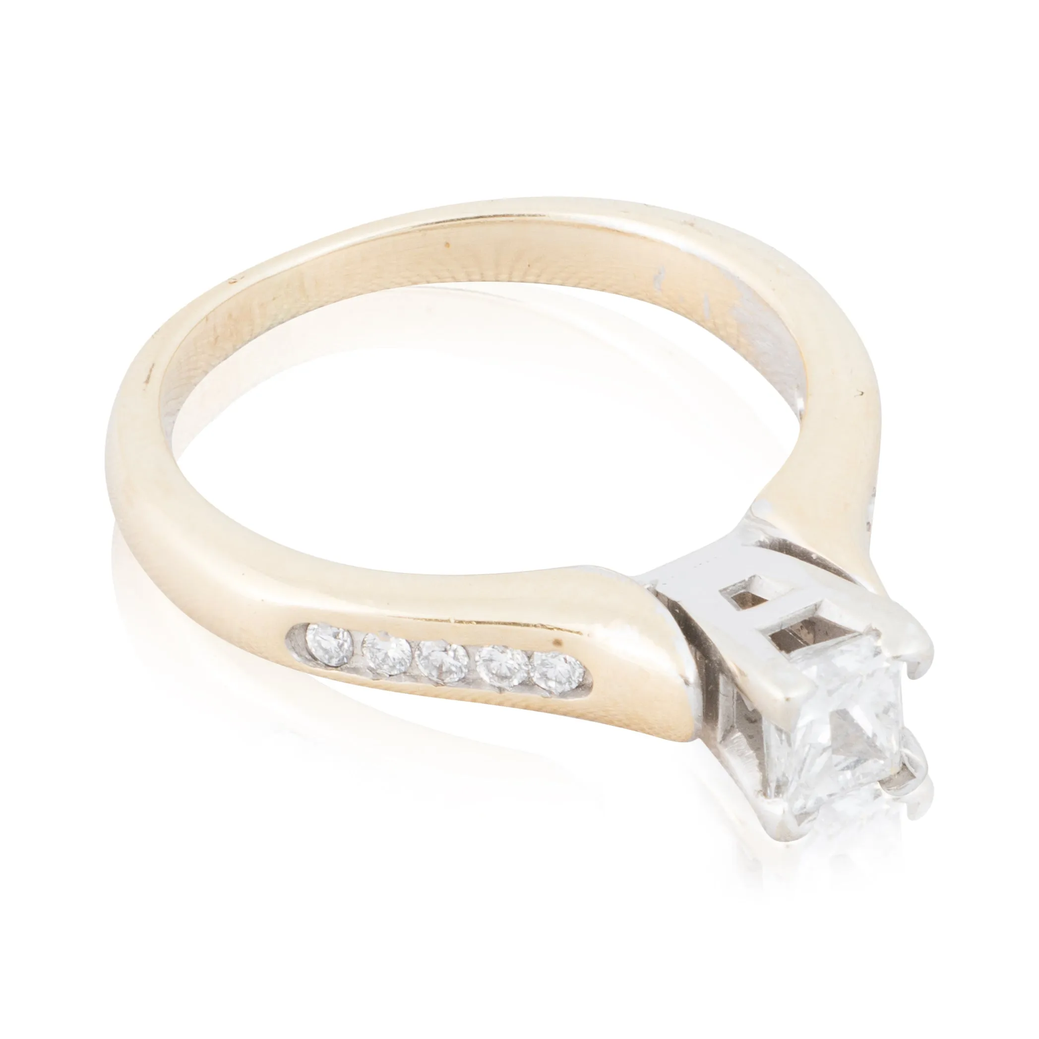 14k Gold Diamond Ring