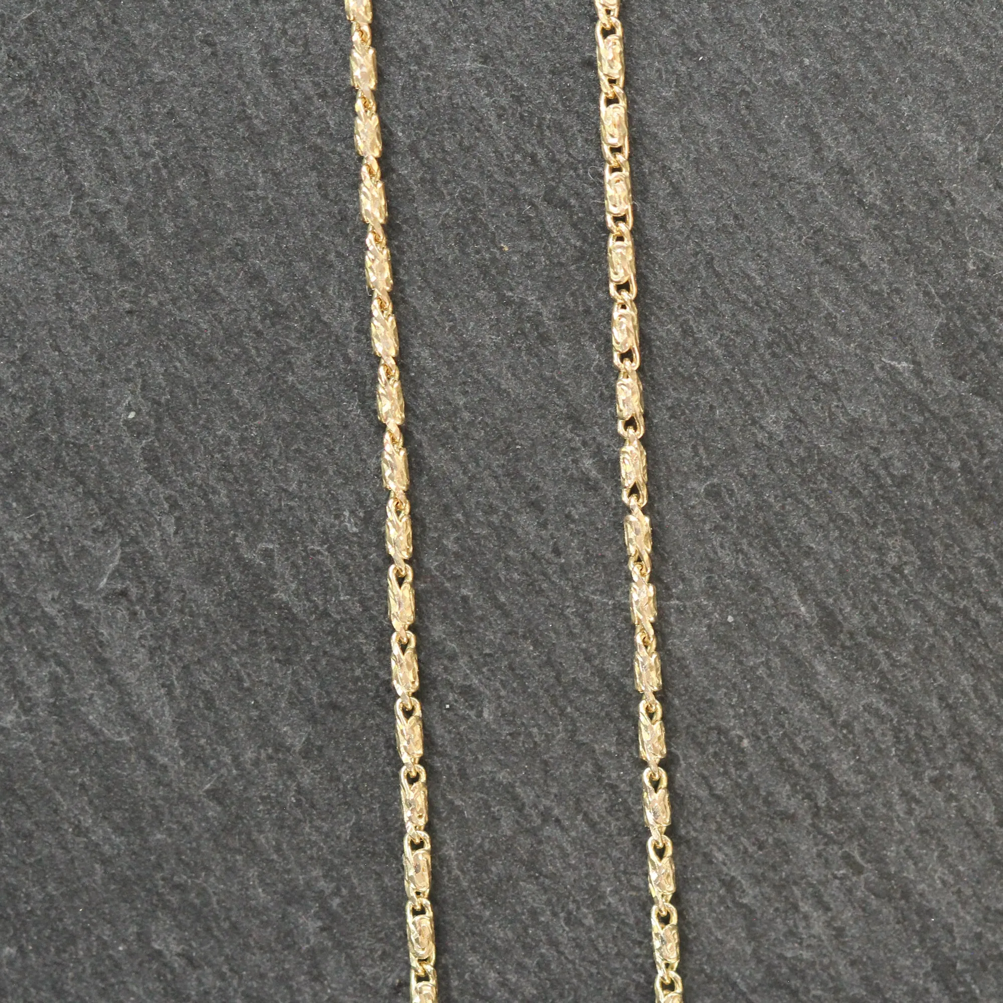 14k Gold Salt   Pepper Diamond Necklace