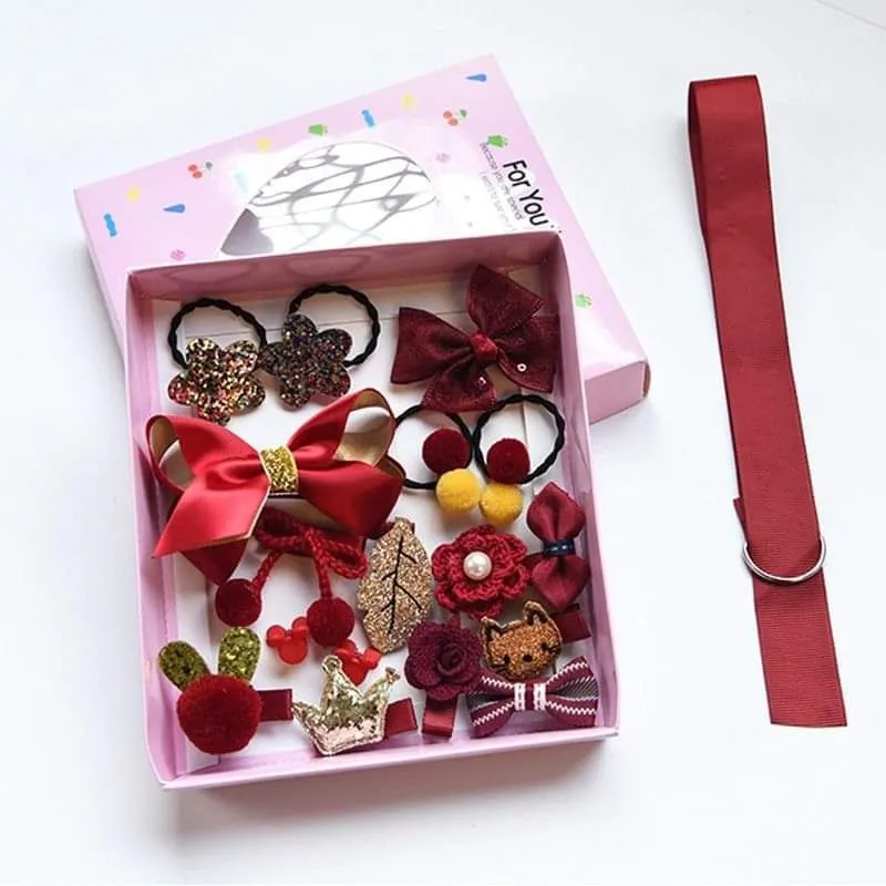 18-Piece Hair Accessories