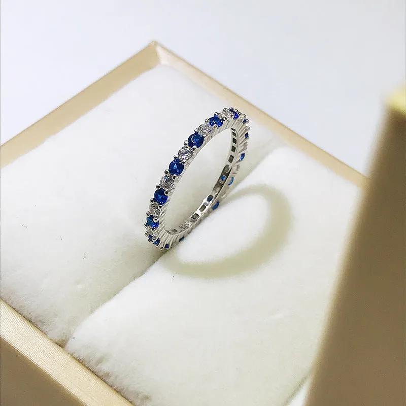 1Ct Moissanite Gemstone Engagement Ring Bridal Women Fine Jewelry