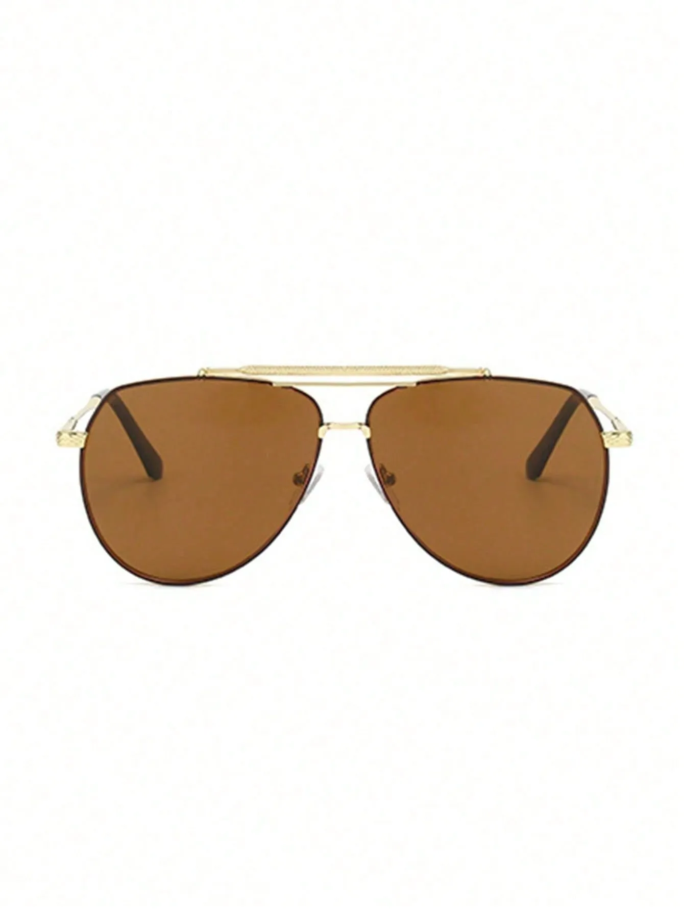 1pc Metal Aviator Sunglasses