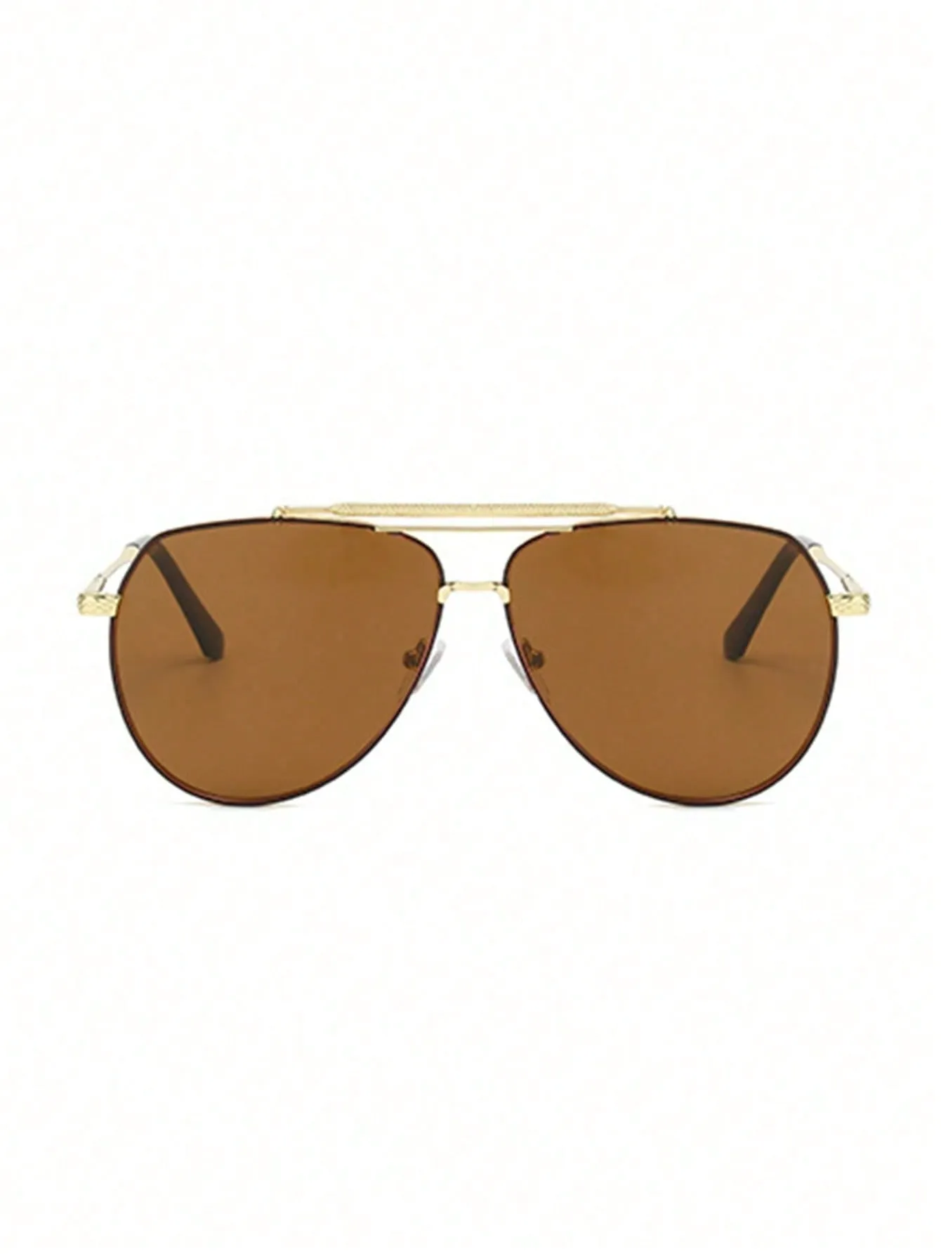 1pc Metal Aviator Sunglasses