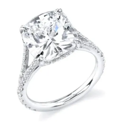 2 Carat Princess Cut Diamond - F SI1 - 2.05ct - 167100