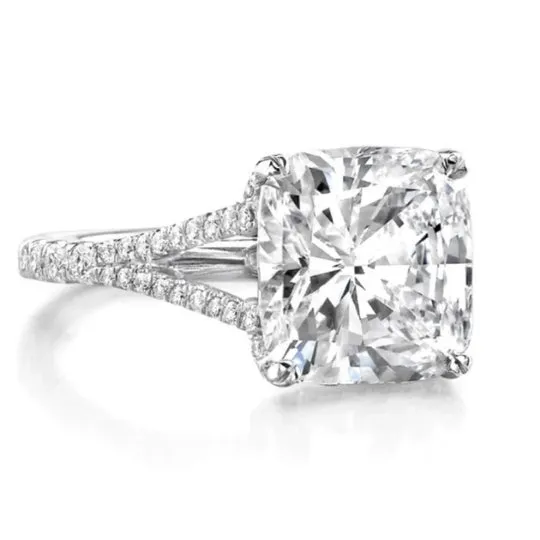 2 Carat Princess Cut Diamond - F SI1 - 2.05ct - 167100