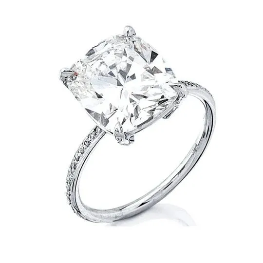 2 Carat Princess Cut Diamond - F SI1 - 2.05ct - 167100