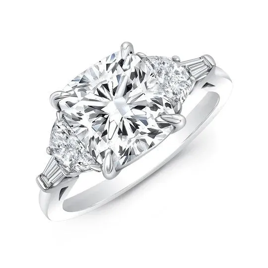 2 Carat Princess Cut Diamond - F SI1 - 2.05ct - 167100