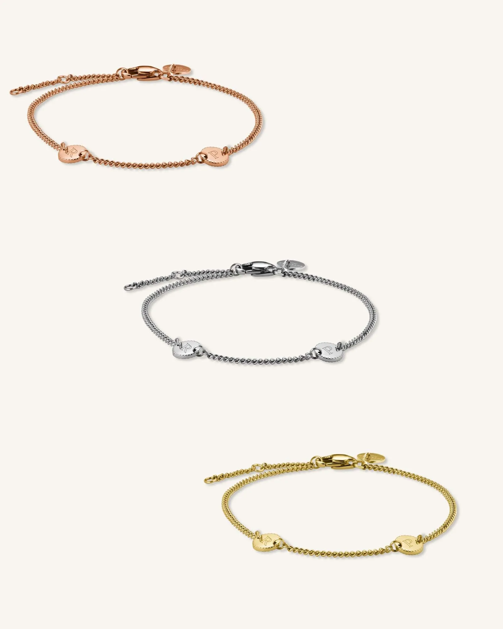 2 Coin Bracelet