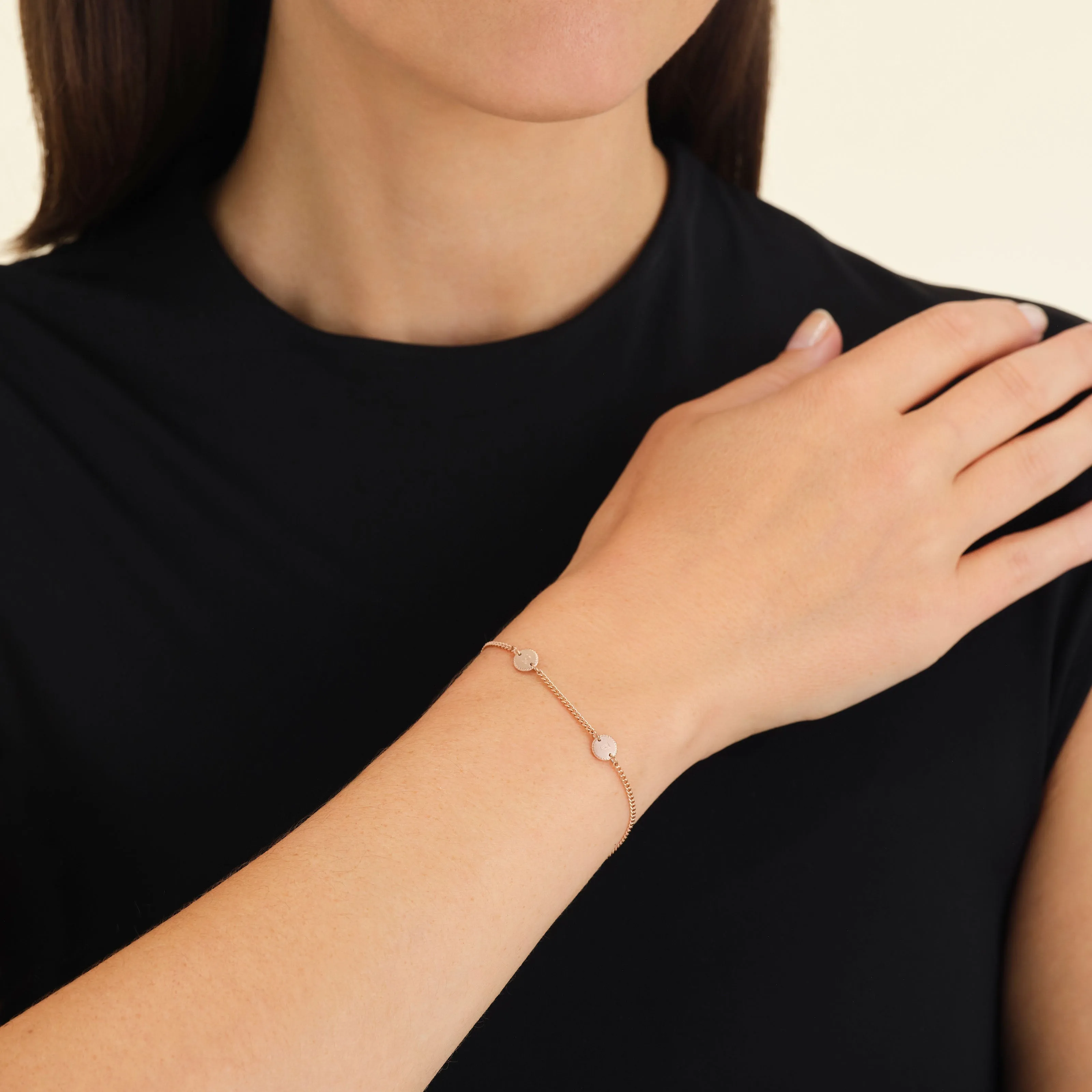 2 Coin Bracelet