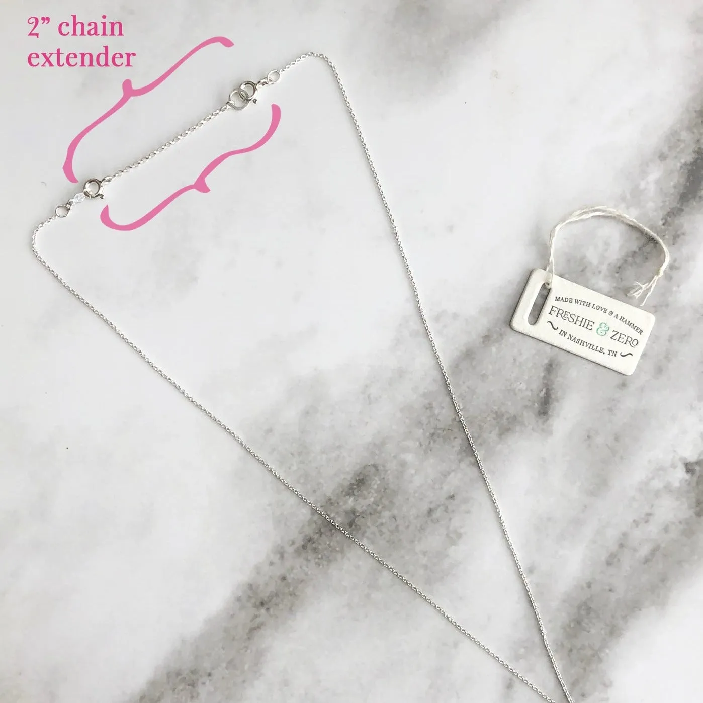 2" Chain Extender by Freshie & Zero