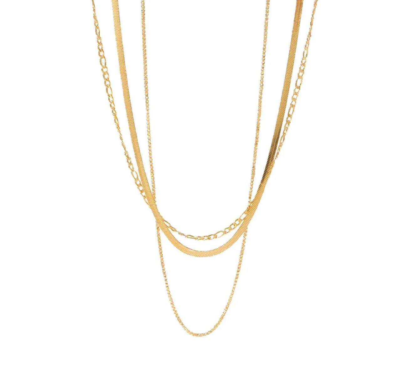 3 in 1 layered Necklace