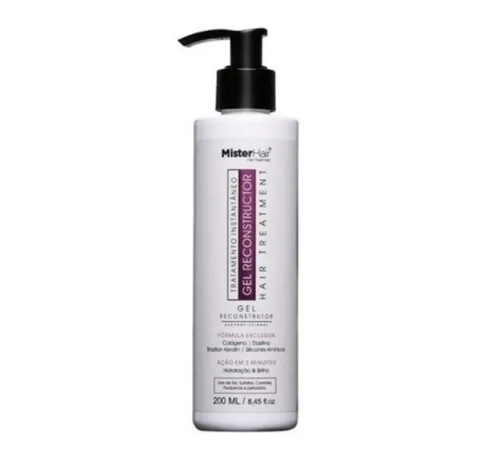 3 Minutes Reconstructor Gel Moisturizing Shine Treatment 200ml - Mister Hair