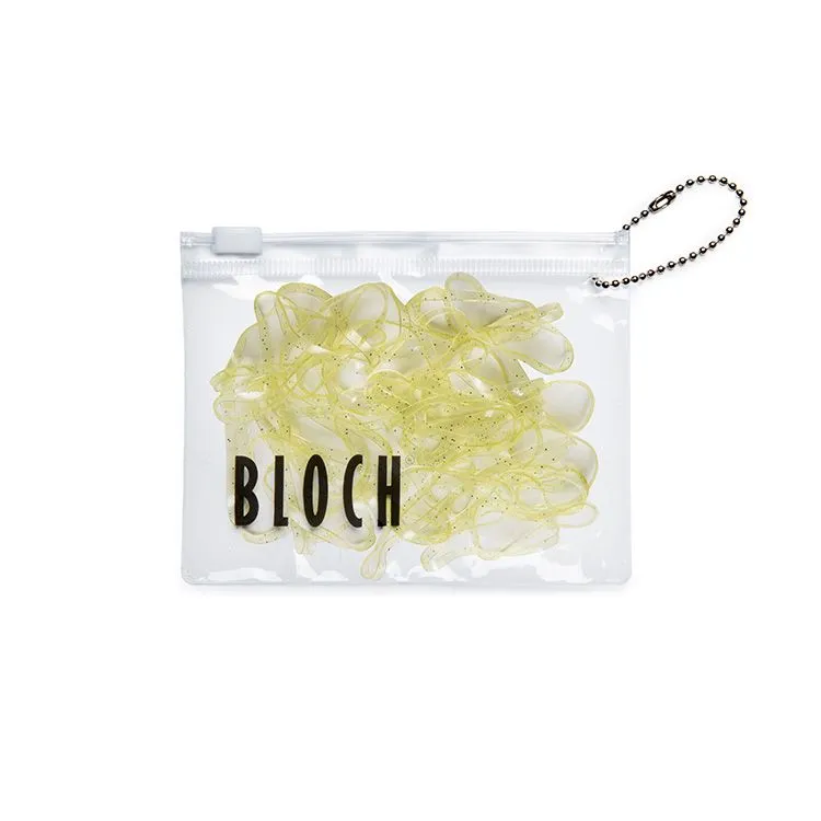 30116 - Bloch Gel Hair Elastics Travel 50 Pack