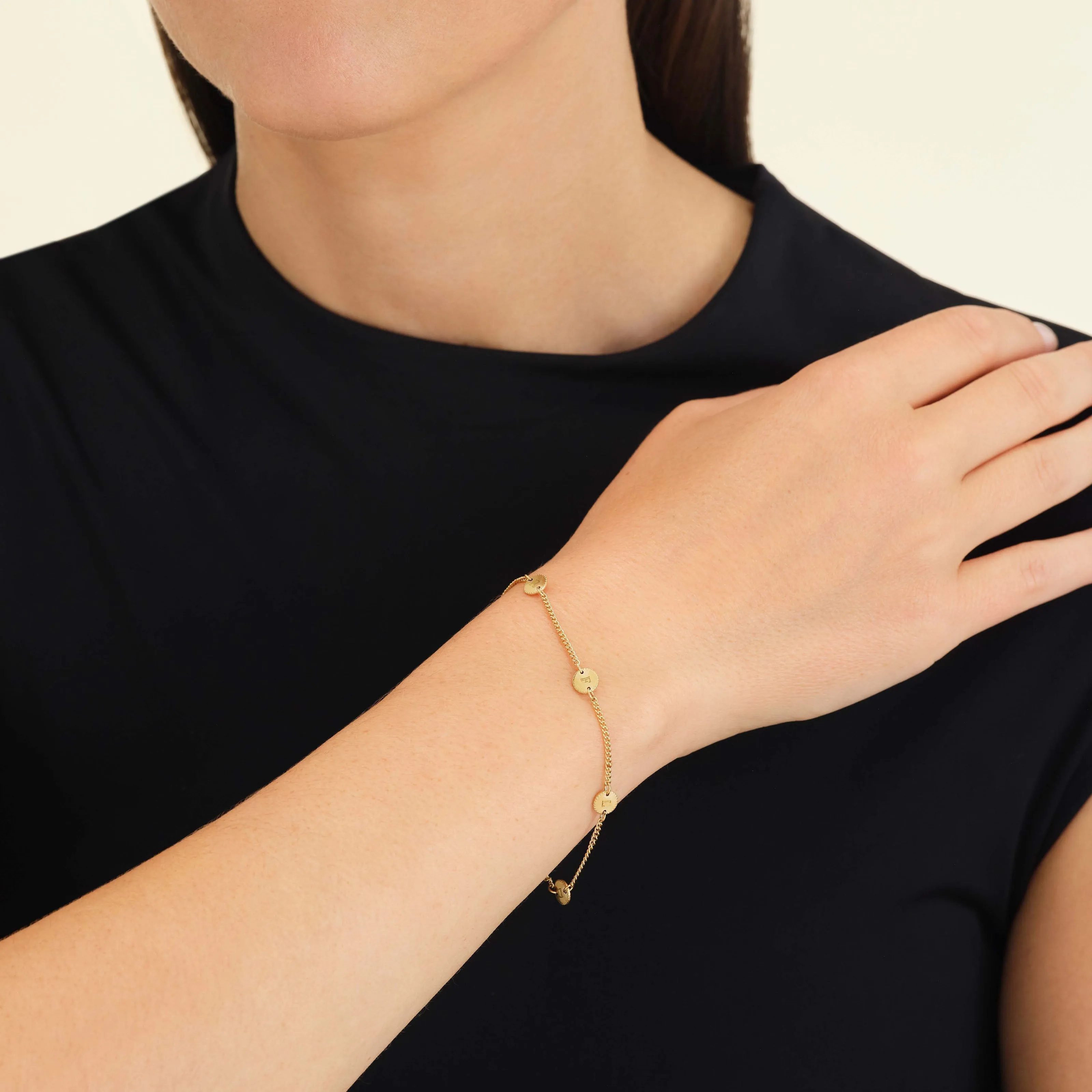 4 Coin Bracelet