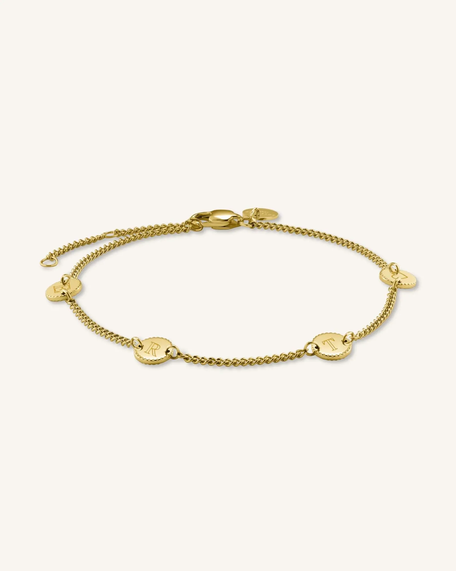 4 Coin Bracelet
