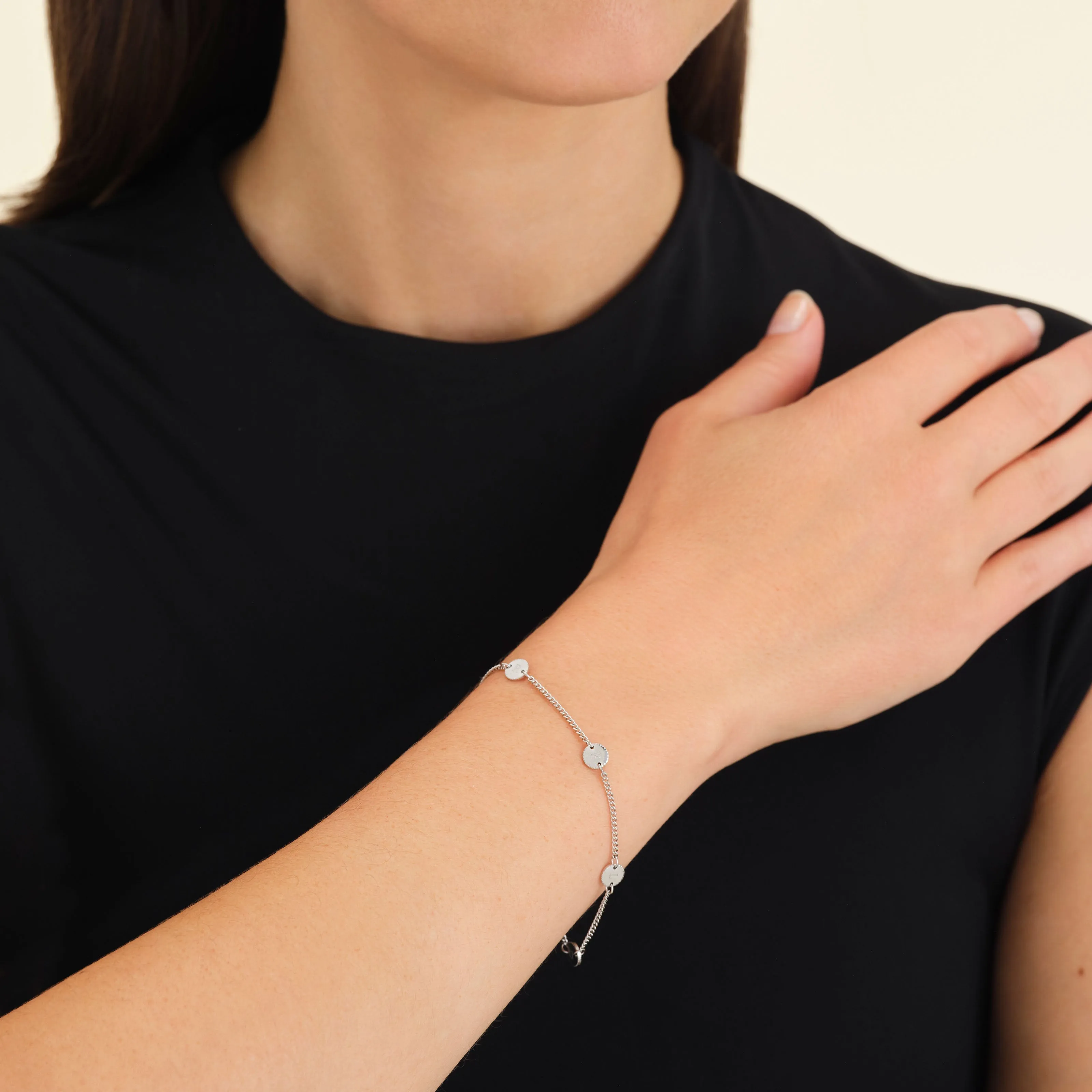 4 Coin Bracelet