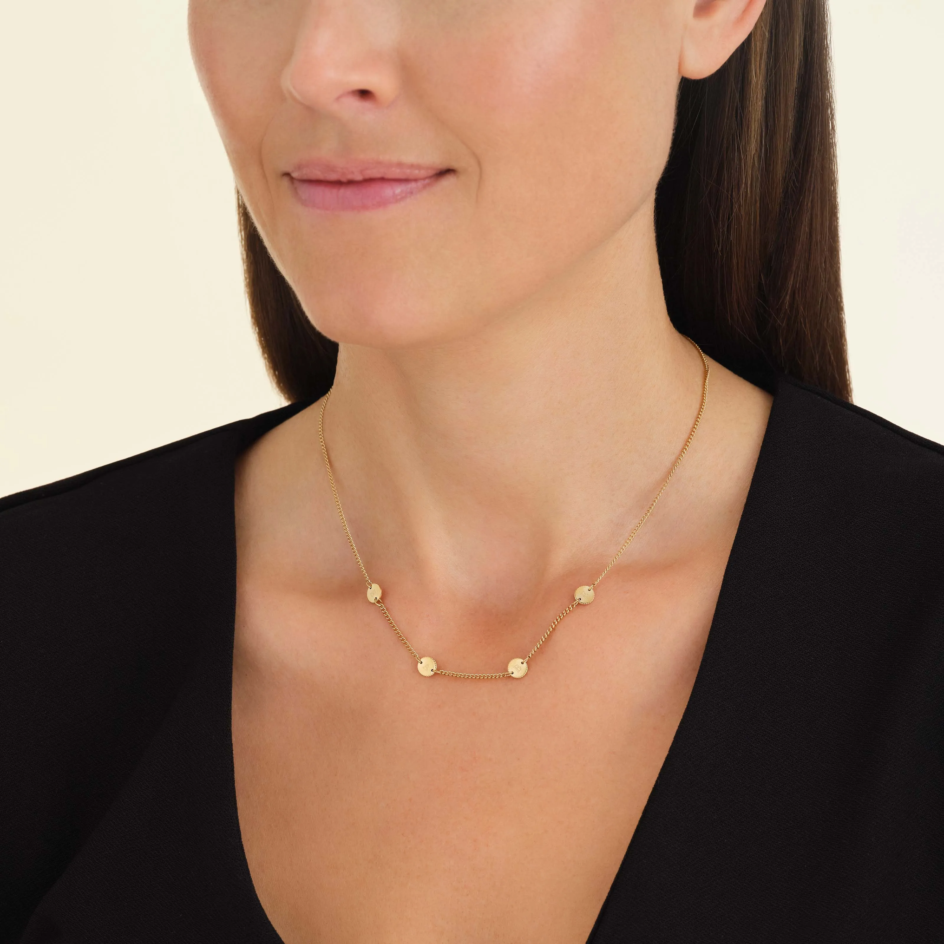 4 Coin Necklace
