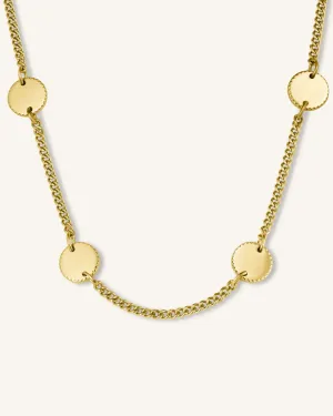 4 Coin Necklace