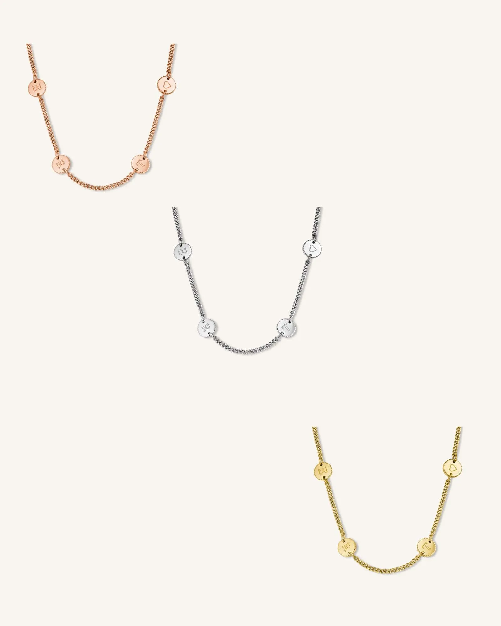 4 Coin Necklace