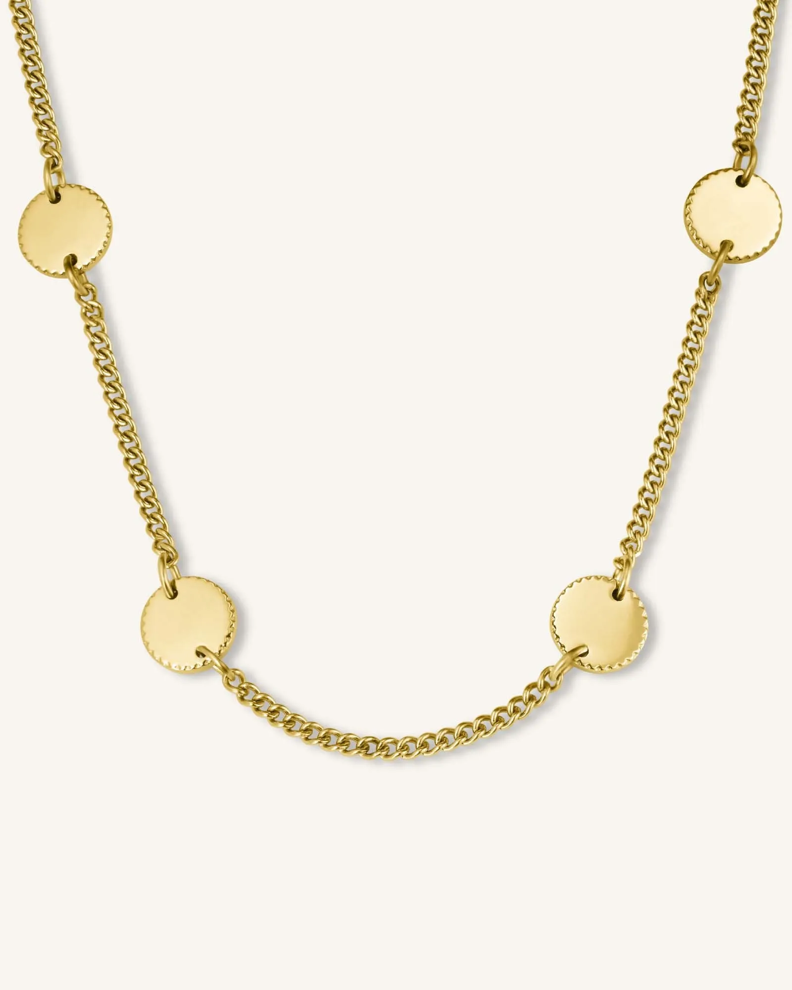 4 Coin Necklace
