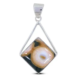 925 Silver Ocean Jasper Pendant