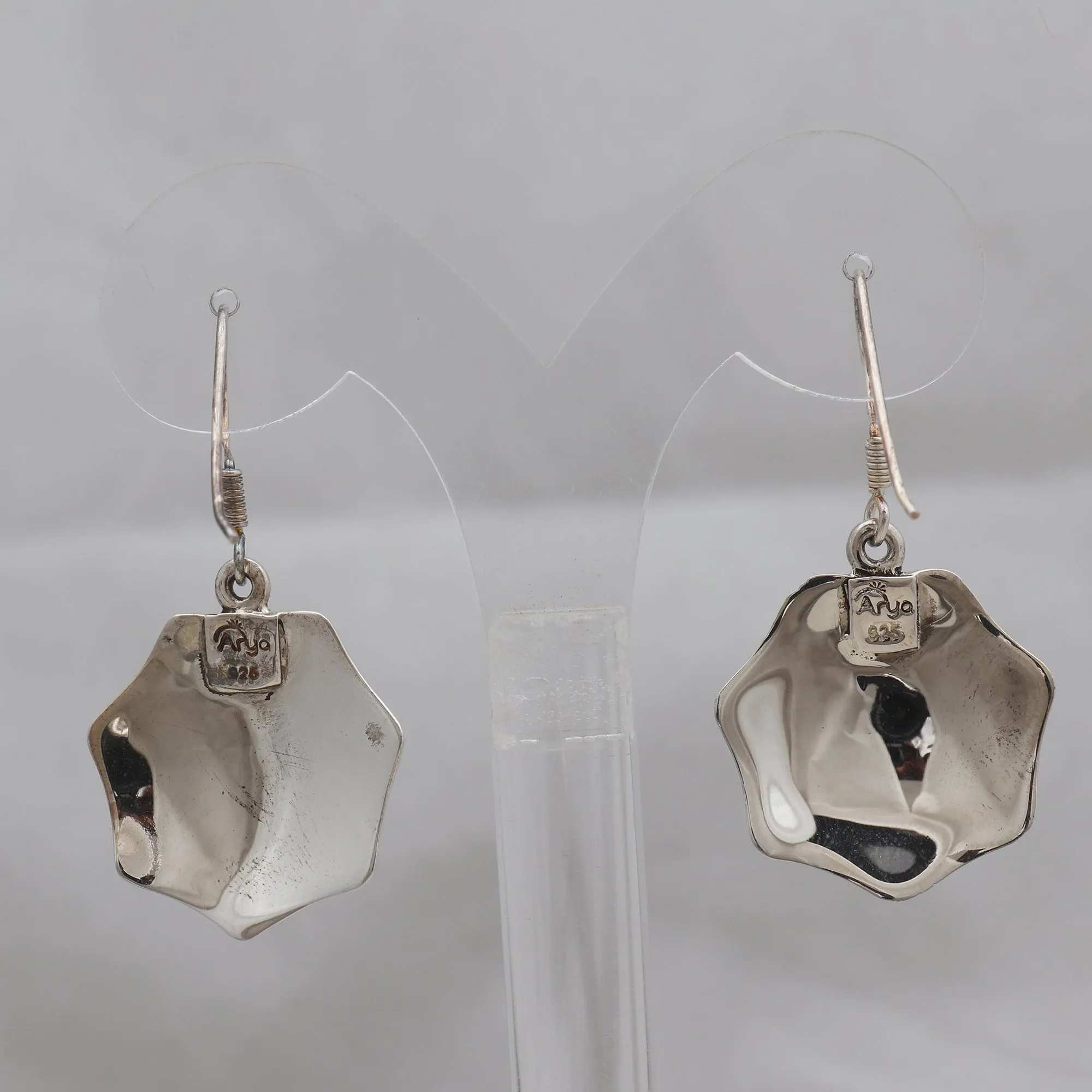 925 Sterling Silver Plain Earrings