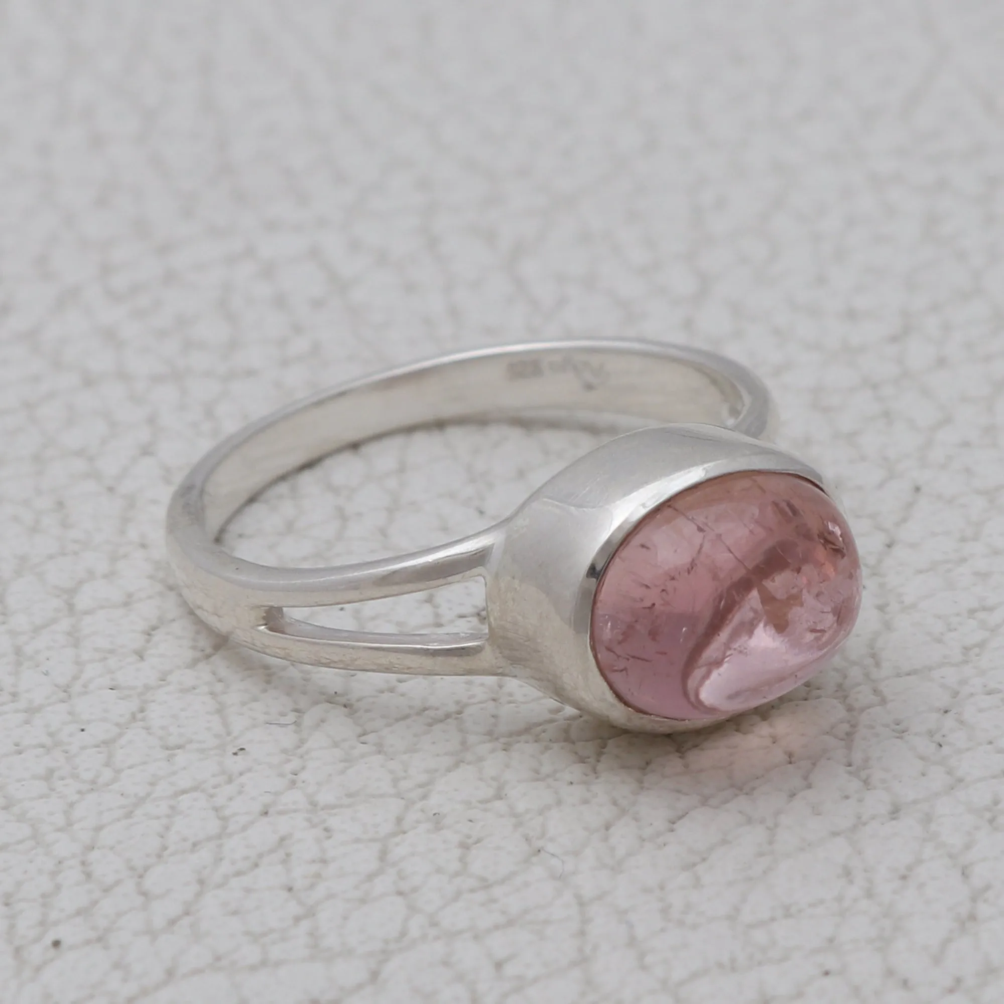 925 Sterling Silver Tourmaline Ring