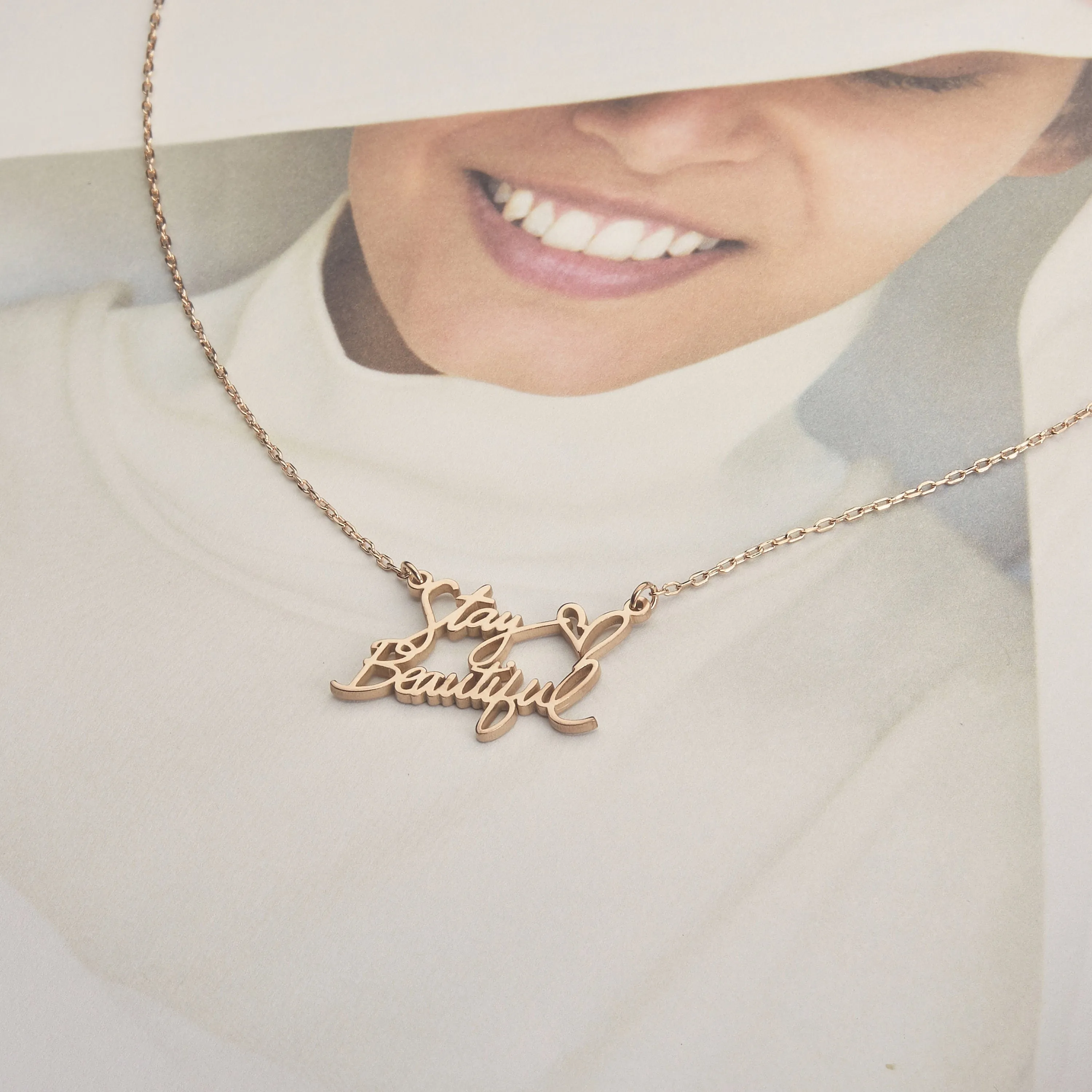 Actual Signature Necklace