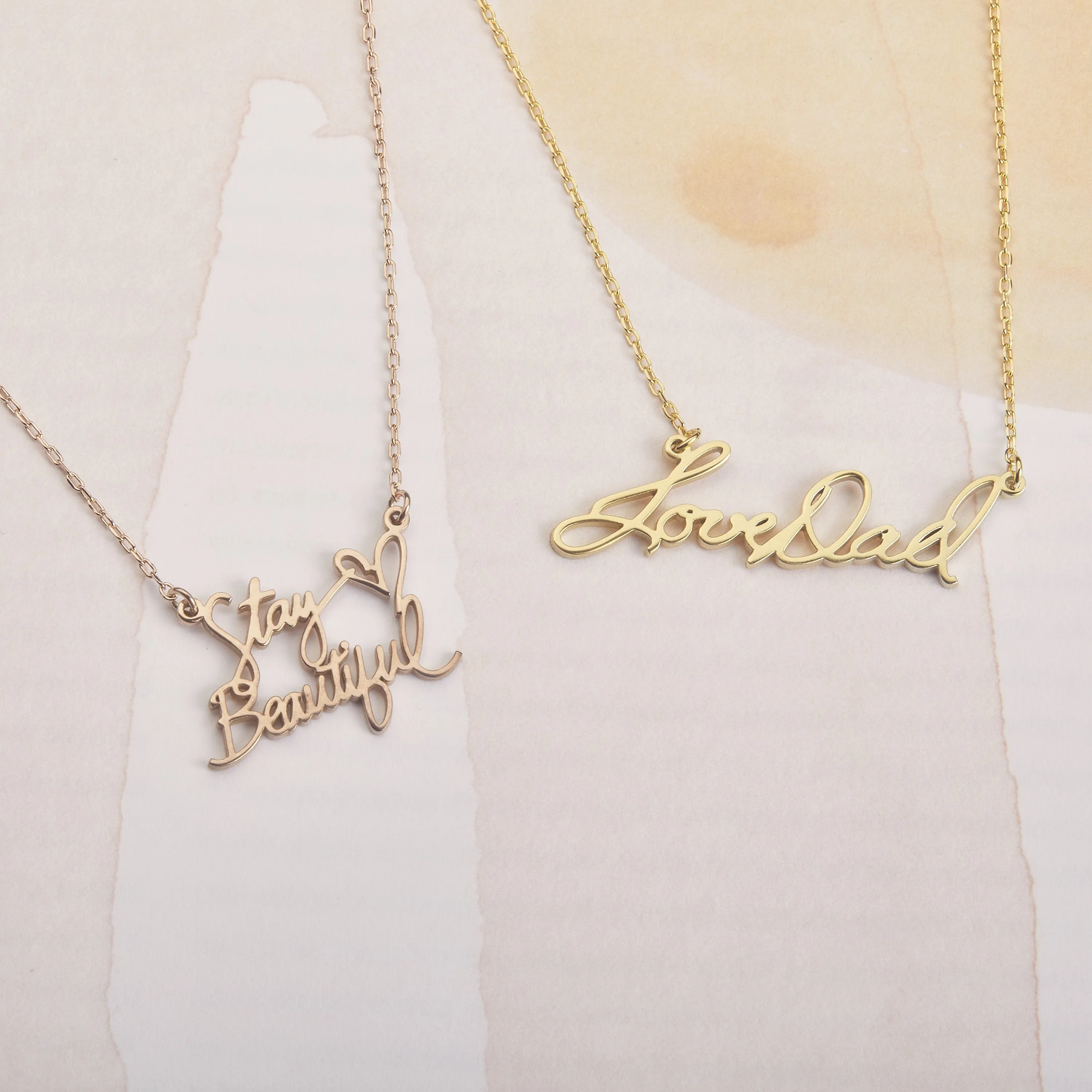 Actual Signature Necklace