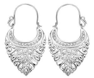 Alam Silver Earrings #8 Small