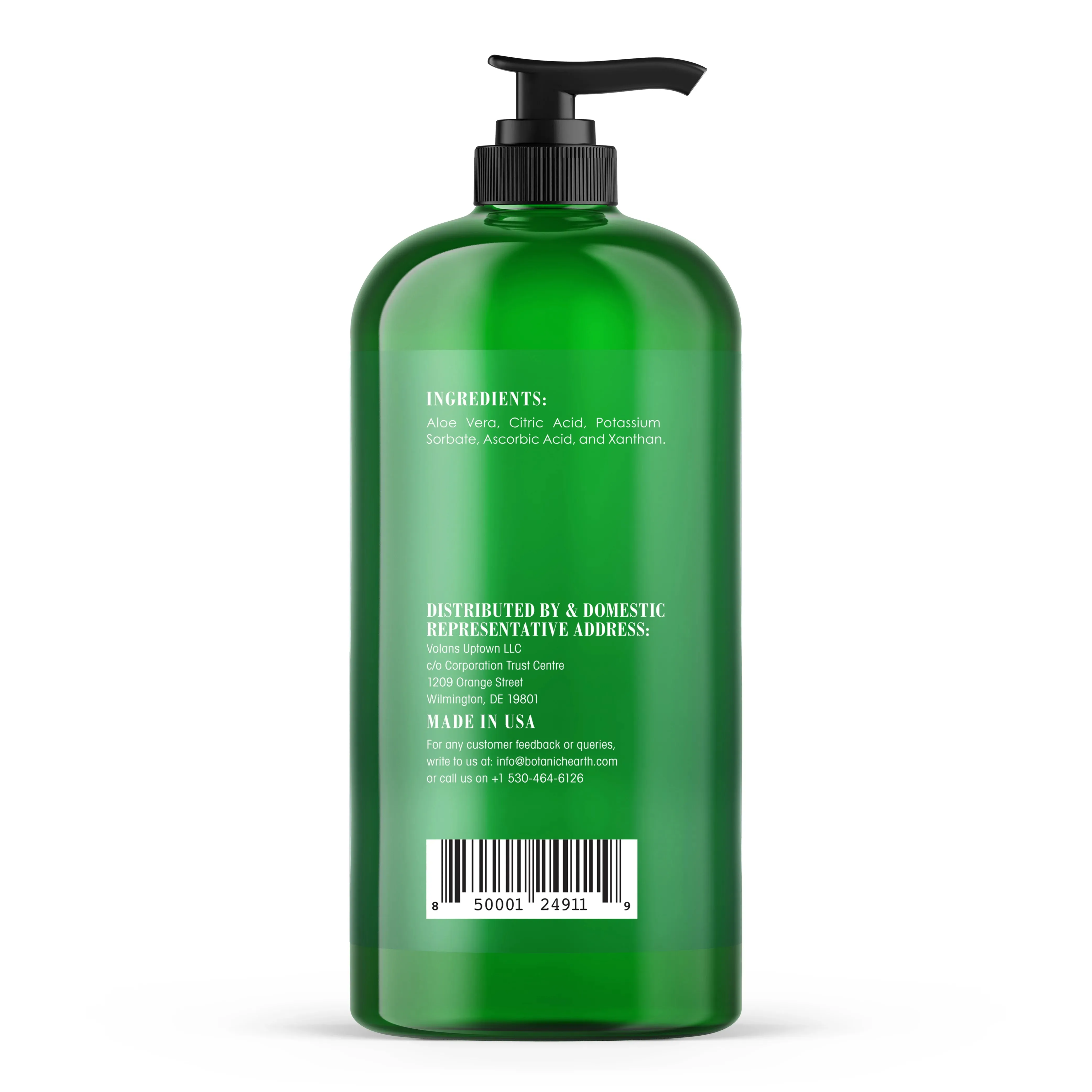 Aloe Vera Moisturizing Liquid Gel with Vit C | 16 fl oz