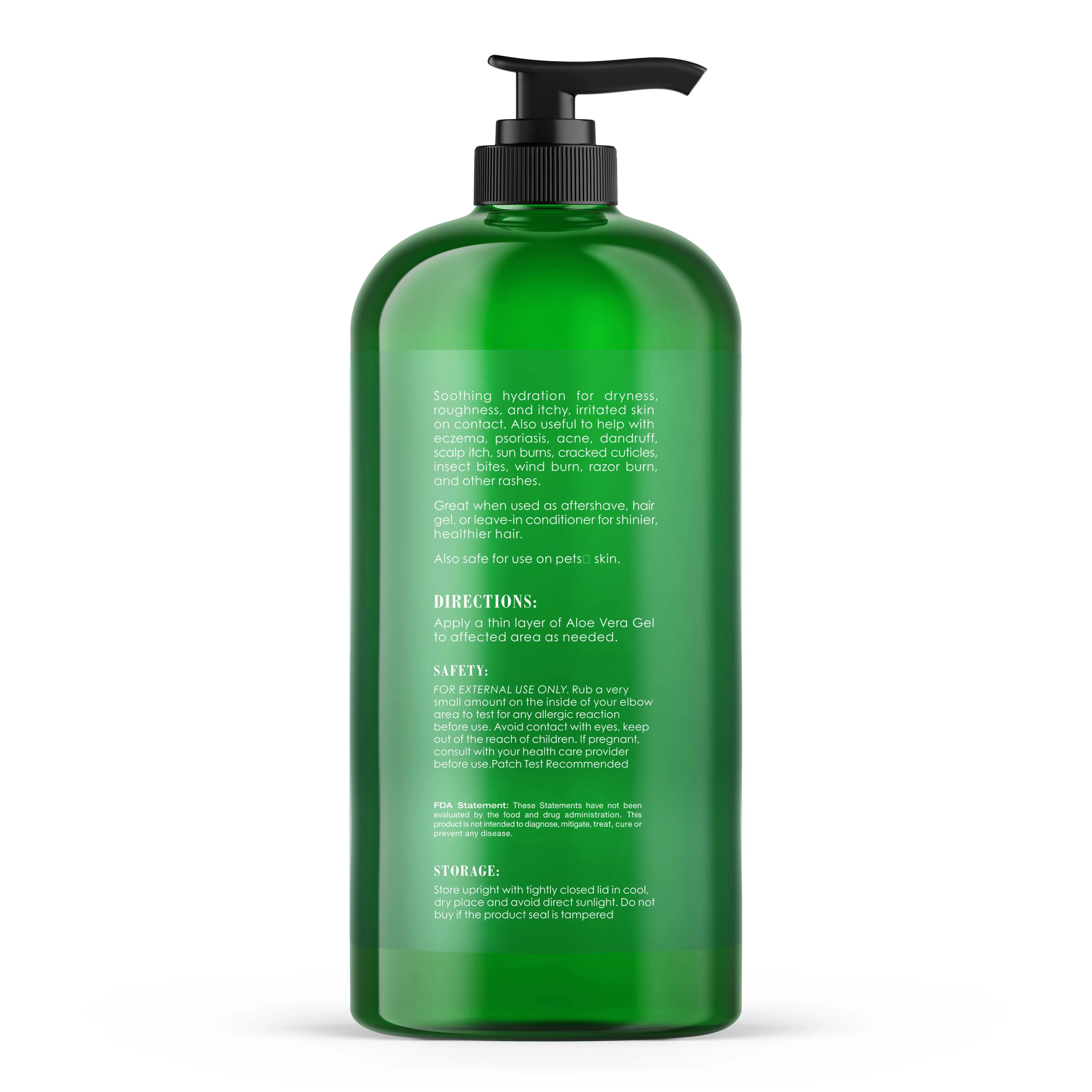 Aloe Vera Moisturizing Liquid Gel with Vit C | 16 fl oz