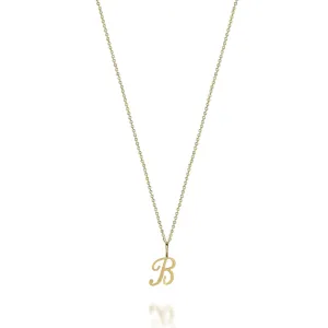 AMELIA SCRIPT INITIAL NECKLACE