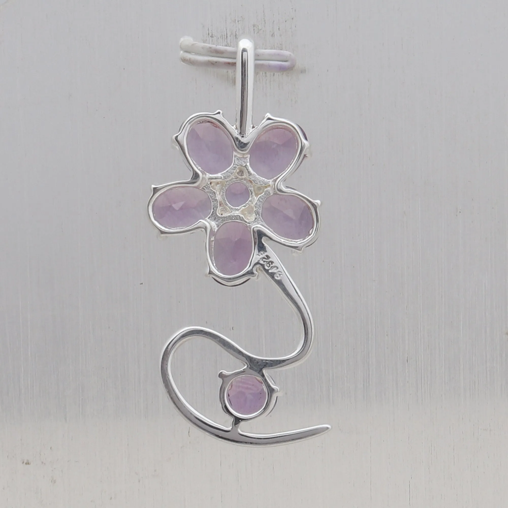 Amethyst 925 Silver Pendant