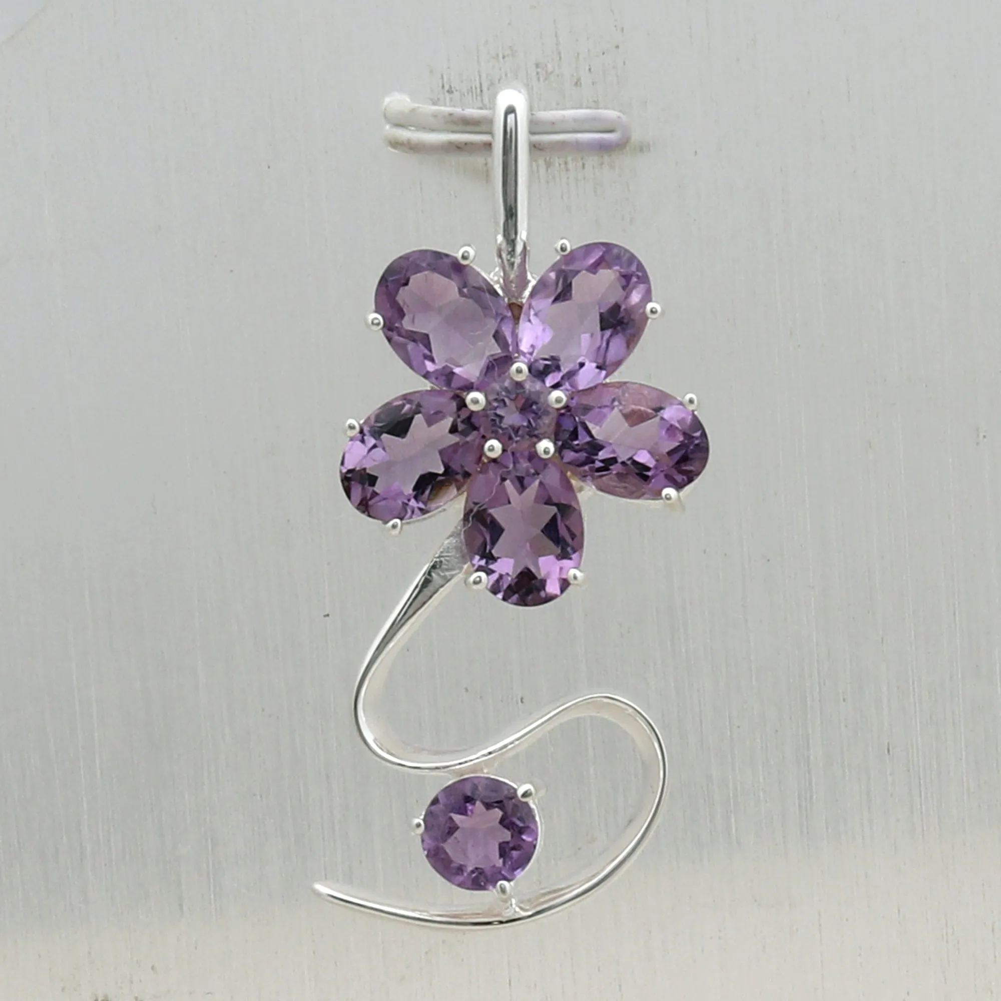 Amethyst 925 Silver Pendant