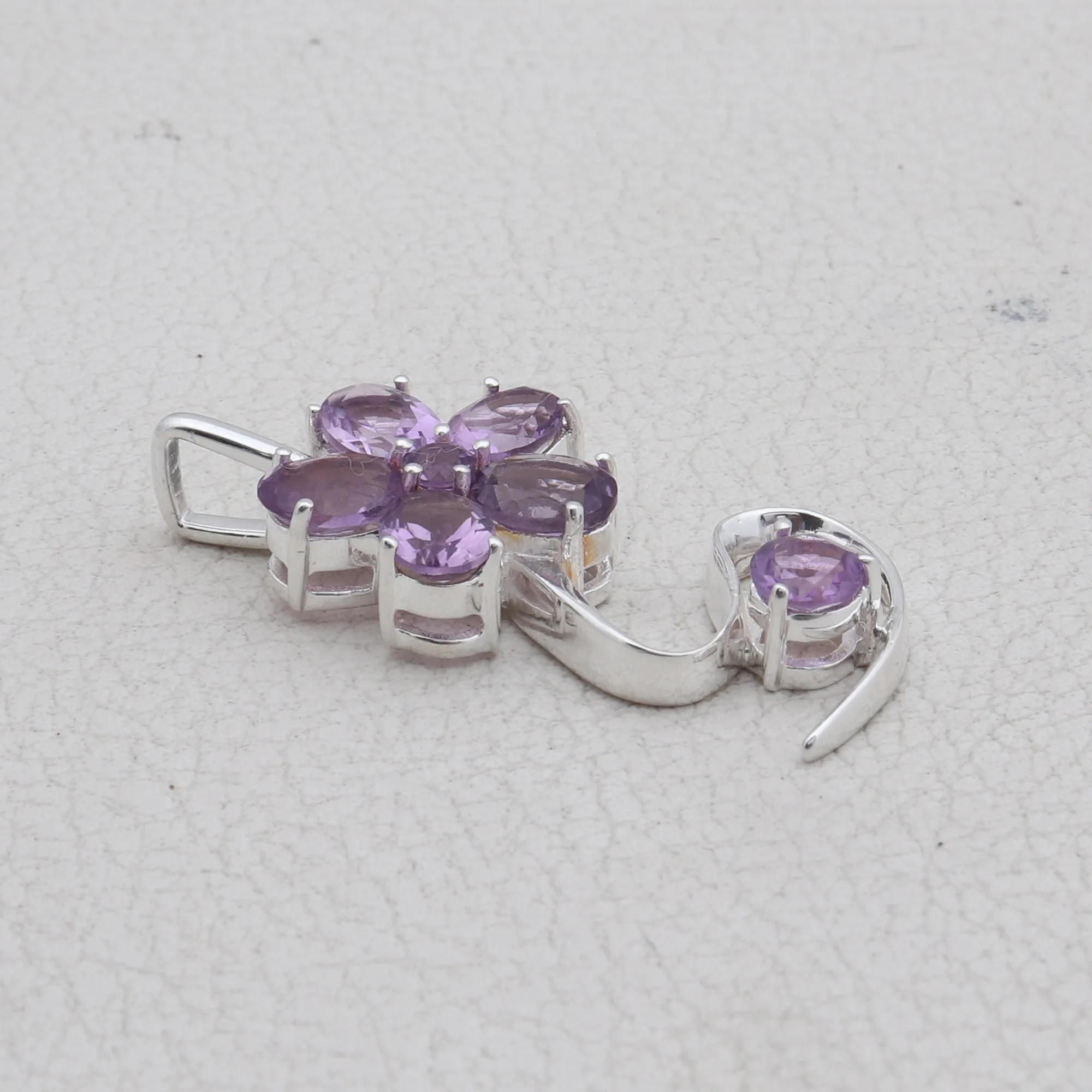 Amethyst 925 Silver Pendant