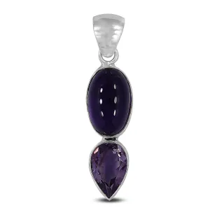 Amethyst 925 Sterling Silver Pendant