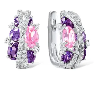 Amethyst & Diamond Jewelry Set