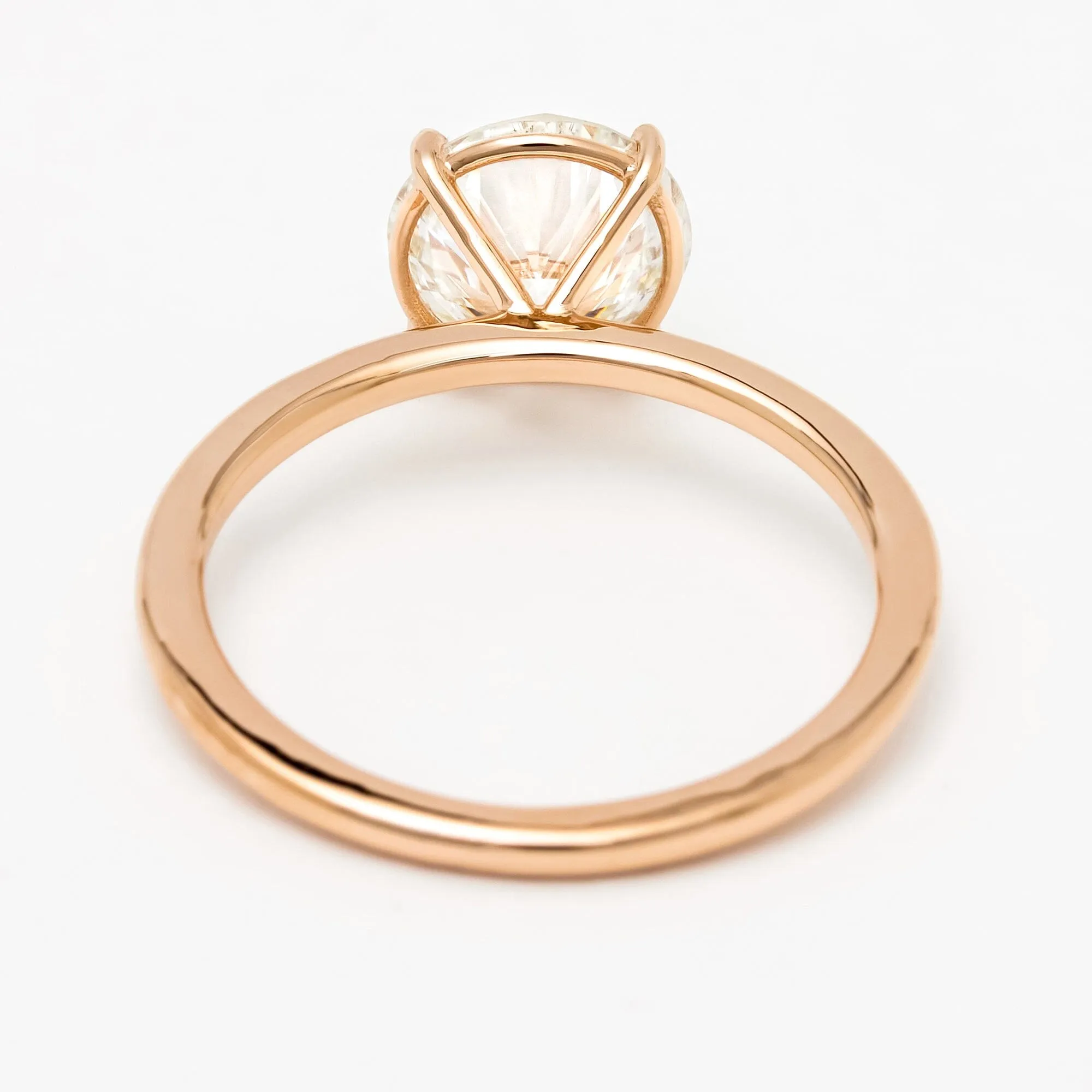Angelica Ring | 2 CT Diamond Solitaire Engagement Ring Setting