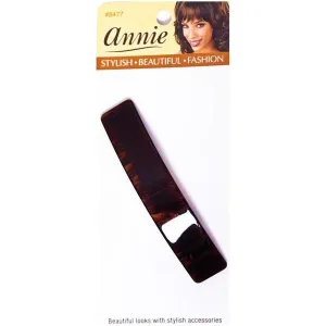 Annie Auto Barrette/Hair Clip, Acrylic, Tortoise