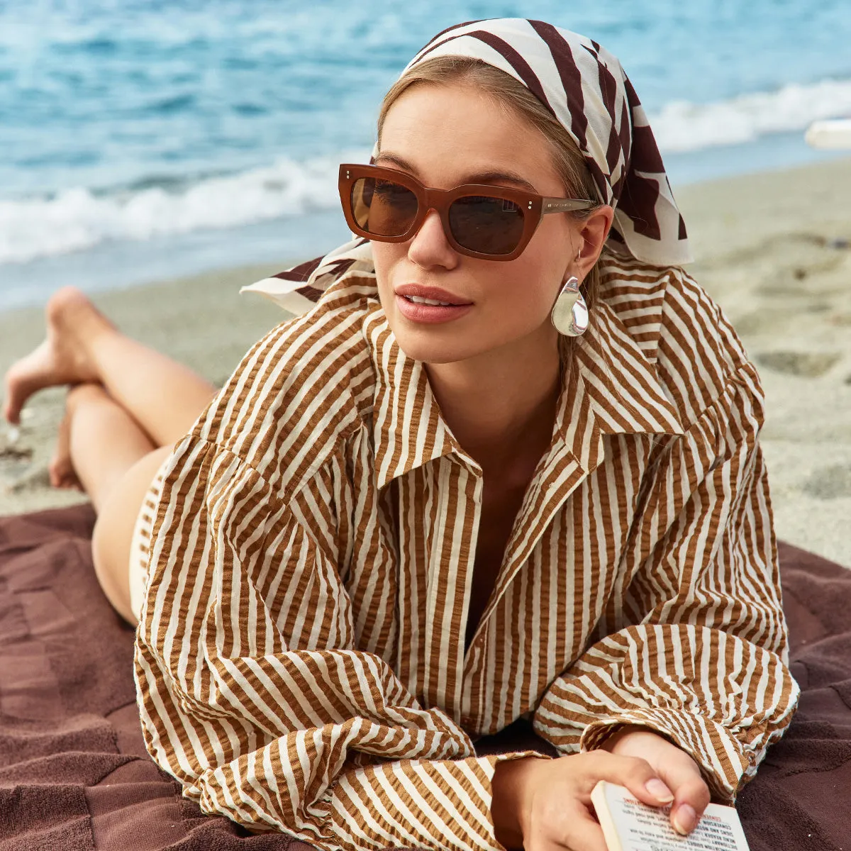 Antagonist Sunglasses - Brown